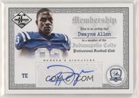 Dwayne Allen #/99