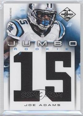 2012 Limited - Rookie Jumbo Materials - Jersey Numbers #28 - Joe Adams /99