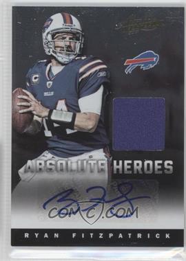 2012 Panini Absolute - Absolute Heroes Signature Materials #13 - Ryan Fitzpatrick /5