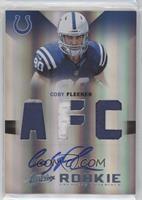 Rookie Premiere Materials - Coby Fleener [EX to NM] #/25