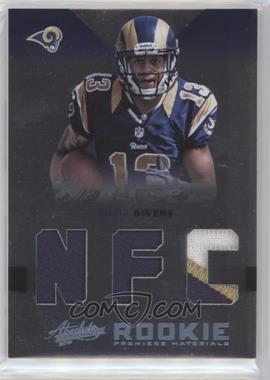 2012 Panini Absolute - [Base] - AFC/NFC Prime #208 - Rookie Premiere Materials - Chris Givens /25