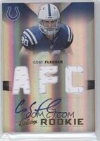 Rookie Premiere Materials - Coby Fleener #/49