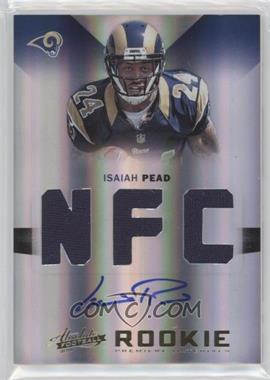 2012 Panini Absolute - [Base] - AFC/NFC Signatures #214 - Rookie Premiere Materials - Isaiah Pead /49