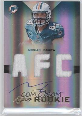 2012 Panini Absolute - [Base] - AFC/NFC Signatures #221 - Rookie Premiere Materials - Michael Egnew /49