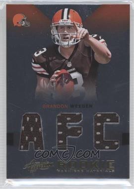 2012 Panini Absolute - [Base] - AFC/NFC #205 - Rookie Premiere Materials - Brandon Weeden /99