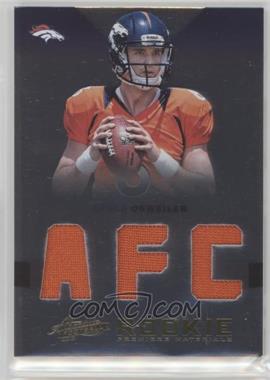 2012 Panini Absolute - [Base] - AFC/NFC #207 - Rookie Premiere Materials - Brock Osweiler /99