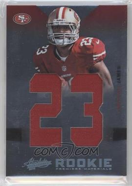 2012 Panini Absolute - [Base] - Jumbo Jersey Number Prime #220 - Rookie Premiere Materials - LaMichael James /10