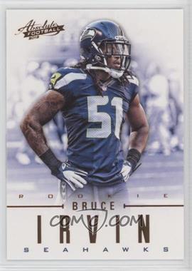 2012 Panini Absolute - [Base] - Retail #110 - Rookies - Bruce Irvin /399