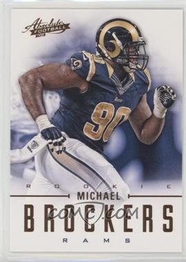 2012 Panini Absolute - [Base] - Retail #167 - Rookies - Michael Brockers /399