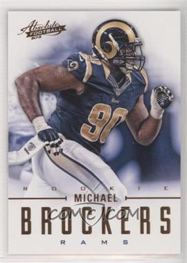 2012 Panini Absolute - [Base] - Retail #167 - Rookies - Michael Brockers /399