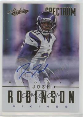 2012 Panini Absolute - [Base] - Spectrum Gold Autographs #149 - Rookies - Josh Robinson /299