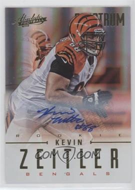 2012 Panini Absolute - [Base] - Spectrum Gold Autographs #154 - Rookies - Kevin Zeitler /299