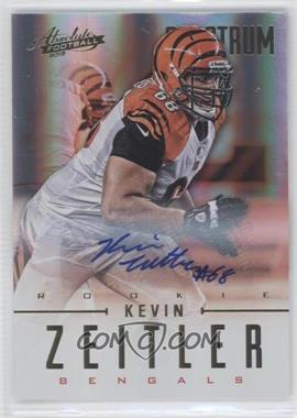2012 Panini Absolute - [Base] - Spectrum Gold Autographs #154 - Rookies - Kevin Zeitler /299