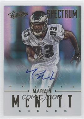 2012 Panini Absolute - [Base] - Spectrum Gold Autographs #164 - Rookies - Marvin McNutt /299