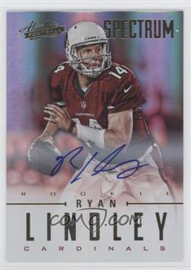 2012 Panini Absolute - [Base] - Spectrum Gold Autographs #182 - Rookies - Ryan Lindley /299