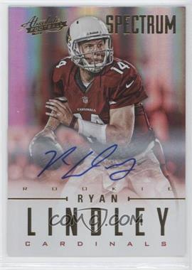 2012 Panini Absolute - [Base] - Spectrum Gold Autographs #182 - Rookies - Ryan Lindley /299