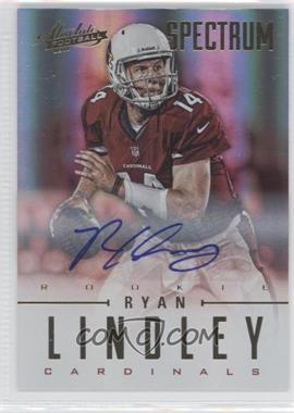 2012 Panini Absolute - [Base] - Spectrum Gold Autographs #182 - Rookies - Ryan Lindley /299