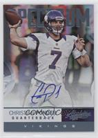 Christian Ponder #/25