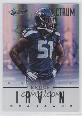 2012 Panini Absolute - [Base] - Spectrum Silver #110 - Rookies - Bruce Irvin /50