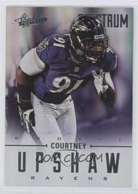 2012 Panini Absolute - [Base] - Spectrum Silver #120 - Rookies - Courtney Upshaw /50