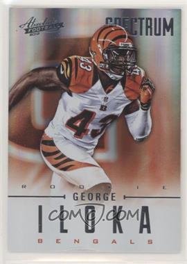 2012 Panini Absolute - [Base] - Spectrum Silver #136 - Rookies - George Iloka /50