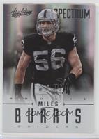 Rookies - Miles Burris #/50