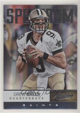 2012 Panini Absolute - [Base] - Spectrum Silver #63 - Drew Brees /50
