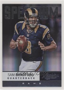 2012 Panini Absolute - [Base] - Spectrum Silver #99 - Sam Bradford /50