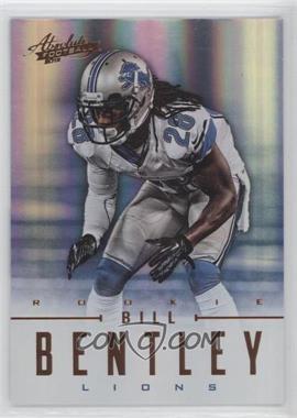 2012 Panini Absolute - [Base] #131 - Rookies - Bill Bentley /399