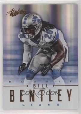 2012 Panini Absolute - [Base] #131 - Rookies - Bill Bentley /399