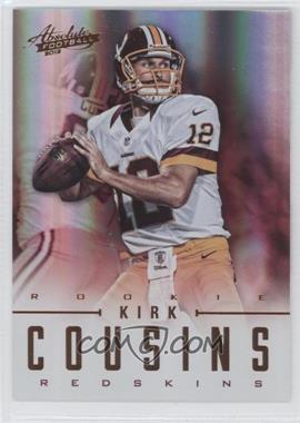 2012 Panini Absolute - [Base] #155 - Rookies - Kirk Cousins /399