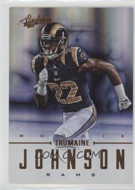 2012 Panini Absolute - [Base] #191 - Rookies - Trumaine Johnson /399