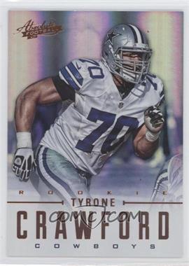 2012 Panini Absolute - [Base] #192 - Rookies - Tyrone Crawford /399