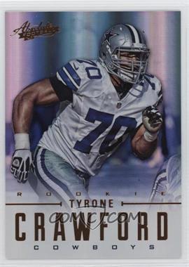 2012 Panini Absolute - [Base] #192 - Rookies - Tyrone Crawford /399