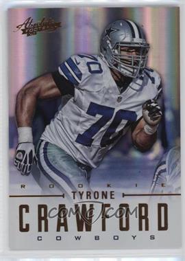 2012 Panini Absolute - [Base] #192 - Rookies - Tyrone Crawford /399