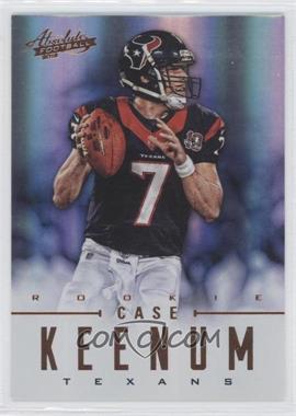 2012 Panini Absolute - [Base] #199 - Rookies - Case Keenum /399