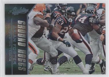 2012 Panini Absolute - Ground Hoggs - Spectrum #3 - Arian Foster /100