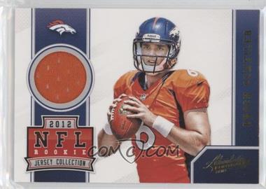 2012 Panini Absolute - NFL Rookie Jersey Collection #7 - Brock Osweiler