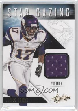 2012 Panini Absolute - Star Gazing Materials #16 - Jarius Wright