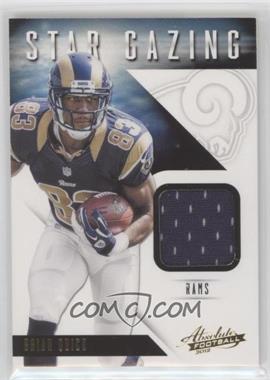 2012 Panini Absolute - Star Gazing Materials #7 - Brian Quick [EX to NM]