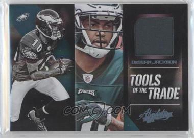 2012 Panini Absolute - Tools of the Trade Black Materials - Prime #37 - DeSean Jackson /25