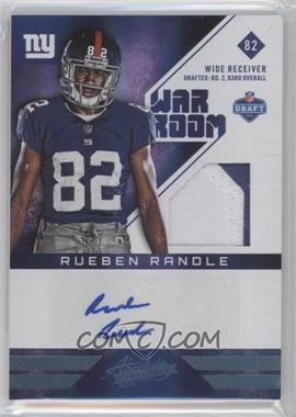 2012 Panini Absolute - War Room Materials - Prime Signatures #29 - Rueben Randle /25