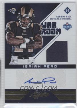 2012 Panini Absolute - War Room Materials - Signatures #15 - Isaiah Pead /49