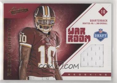 2012 Panini Absolute - War Room Materials #1 - Robert Griffin III