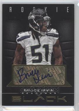 2012 Panini Black - [Base] - Gold Signatures #111 - Rookie - Bruce Irvin /99