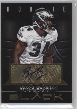2012 Panini Black - [Base] - Gold Signatures #112 - Rookie - Bryce Brown /99