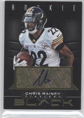 2012 Panini Black - [Base] - Gold Signatures #118 - Rookie - Chris Rainey /99