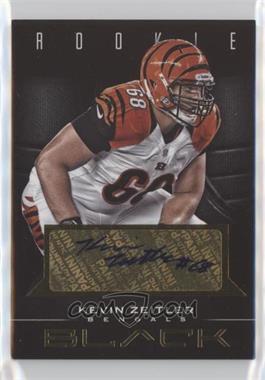 2012 Panini Black - [Base] - Gold Signatures #155 - Rookie - Kevin Zeitler /99