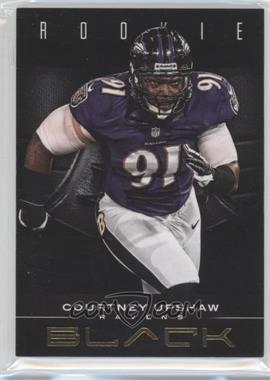 2012 Panini Black - [Base] - Gold #121 - Rookie - Courtney Upshaw /49