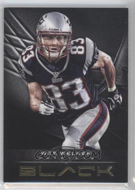 2012 Panini Black - [Base] - Gold #36 - Wes Welker /49